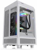 Корпус Thermaltake The Tower 100 белый без БП miniITX 1x120mm 3x140mm 2xUSB3.0 audio bott PSU от магазина РЭССИ