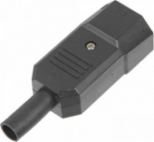 Вилка Lanmaster LAN-IEC-320-C14 IEC 60320 C14 10A 250V black от магазина РЭССИ