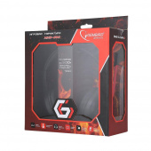 Гарнитура игровая Gembird MHS-G30 черный/красный регулировка громкости отключение микрофона кабель 2.5м от магазина РЭССИ