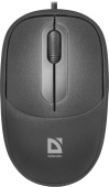 Мышь Defender Datum MS-980 черный оптическая 1000dpi USB для ноутбука 2but (52980) от магазина РЭССИ