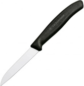 Нож кухонный Victorinox Swiss Classic (6.7403) стальной для овощей лезв.80мм прямая заточка черный от магазина РЭССИ