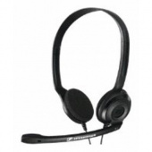 Наушники с микрофоном Sennheiser PC 3 CHAT черный 2м накладные оголовье от магазина РЭССИ