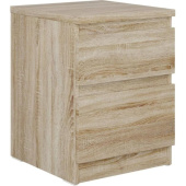 Прикроватная тумба Шведский Стандарт КАСТОР 2 ящика 39x37x49 см бежевая дуб сонома 2.03.03.050.3 от магазина РЭССИ