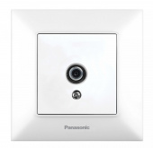 Розетка телев. Panasonic Arkedia Slim WNTC04522WH-RU проходная скрыт. IP20 белый (упак.:1шт) от магазина РЭССИ