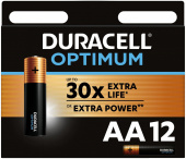 Батарея Duracell Alkaline LR6 Optimum AA (12шт) блистер от магазина РЭССИ