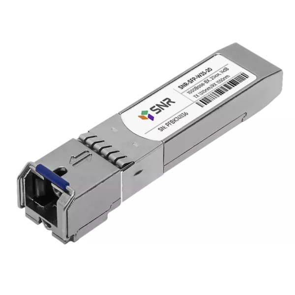 Модуль SFP 1хSC, 1 Гб/с, 14 дБ, WDM Tx:1310/Rx:1550 нм, до 20 км от магазина РЭССИ