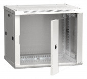 Шкаф коммутационный ITK Linea W (LWR3-06U64-GF) настенный 6U 600x450мм пер.дв.стекл 90кг серый 350мм 22кг 200град. 370мм IP20 IK08 сталь от магазина РЭССИ