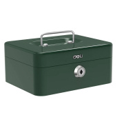 Ящик для денег Deli ET504 9x20x16 зеленый от магазина РЭССИ