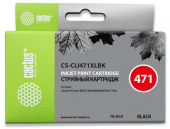 Картридж струйный Cactus CS-CLI471XLBK CS-CLI471XLBK CLI-471XL BK фото черный (10.8мл) для Canon TS5040/MG5740/MG6840/MG7740 от магазина РЭССИ