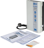 Стабилизатор напряжения Rucelf IS-600 0.6кВА однофазный белый от магазина РЭССИ