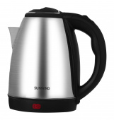 Чайник электрический SunWind SUN-K-001 1.8л. 1500Вт серебристый/черный (корпус: нержавеющая сталь/пластик) от магазина РЭССИ