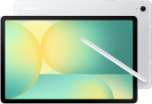 Планшет Samsung Galaxy Tab S10 FE 1580 (2.9) 8C RAM8Gb ROM128Gb 10.9" TFT 2304x1440 5G 1Sim eSIM Android 15 серебристый 13Mpix 12Mpix BT WiFi microSD 1Tb 8000mAh от магазина РЭССИ