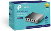 Коммутатор TP-Link TL-SG1005P 5G 4PoE+ 65W неуправляемый от магазина РЭССИ