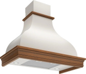 Вытяжка каминная Elikor Аркада Валенсия 60П-650-П3Д белый муар управление: кнопочное (1 мотор) от магазина РЭССИ