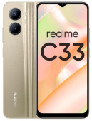 Смартфон Realme C33 128Gb 4Gb золотой моноблок 3G 4G 6.5" 1600x720 Android 12 50Mpix 802.11 b/g/n NFC GPS от магазина РЭССИ