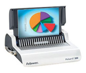 Переплетчик Fellowes Pulsar E (FS-56207) A4/перф.20л.сшив/макс.300л./пластик.пруж. (6-38мм)/электр. от магазина РЭССИ