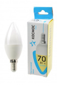 Лампа светодиодная КОСМОС BASIC LED8.5wCNE1430 8.5Вт E14 3000K BL1 от магазина РЭССИ