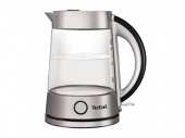 Чайник электрический Tefal KI760D30 1.7л. 2400Вт серебристый (корпус: стекло) от магазина РЭССИ