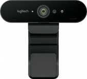 Камера Web Logitech Brio черный 13Mpix (4096x2160) USB3.0 с микрофоном (960-001105/960-001107) от магазина РЭССИ