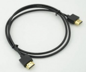 Кабель аудио-видео HDMI (m)/HDMI (m) 1м. Позолоченные контакты черный от магазина РЭССИ