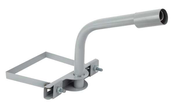 Кронштейн на опору для уличного светильника с 1 хомутом 350mm d48mm SPP-AC3-0-350-048 от магазина РЭССИ