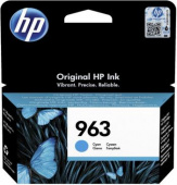 Картридж струйный HP 963 3JA23AE голубой (700стр.) для HP OfficeJet Pro 901x/902x HP от магазина РЭССИ