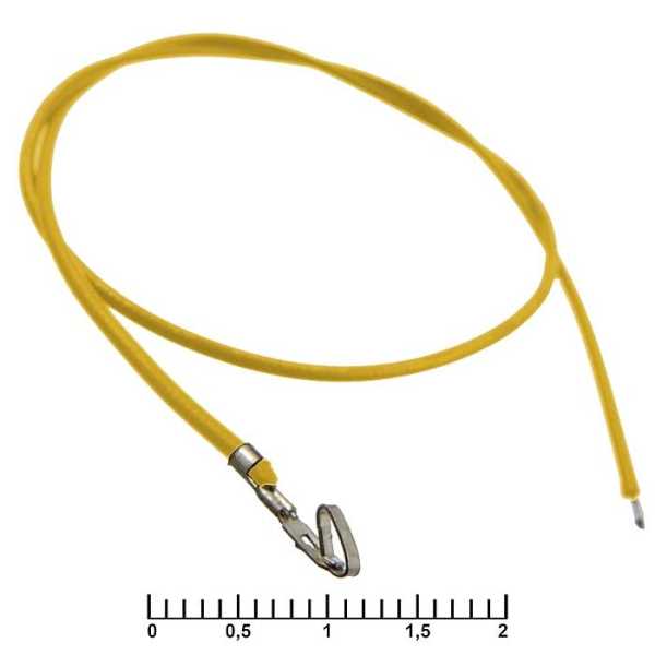 HU 2,54 mm AWG26 0,3m yellow от магазина РЭССИ
