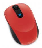 Мышь Microsoft Sculpt красный оптическая (1000dpi) беспроводная USB2.0 для ноутбука (3but) от магазина РЭССИ