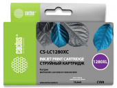 Картридж струйный Cactus CS-LC1280XC голубой (16.6мл) для Brother MFC-J6510/6910DW от магазина РЭССИ