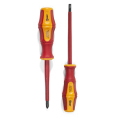 Диэлектрическая отвертка КВТ Профи PZ/FL1x80 79778 от магазина РЭССИ