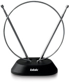 Антенна телевизионная BBK DA01 3дБ пассивная черный от магазина РЭССИ