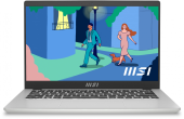 Ноутбук MSI Modern 14 C12MO-1086XRU Core i3 1215U 16Gb SSD512Gb Intel UHD Graphics 14" IPS FHD (1920x1080) Free DOS silver WiFi BT Cam (9S7-14J111-1086) от магазина РЭССИ