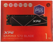 Накопитель SSD A-Data PCIe 4.0 x4 1TB AGAMMIXS70B-1T-CS XPG Gammix S70 Blade M.2 2280 от магазина РЭССИ