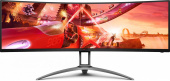 Монитор AOC 48.8" Gaming AG493QCX черный VA LED 1ms 32:9 HDMI M/M матовая HAS Piv 400cd 178гр/178гр 3840x1080 FreeSync Premium DP WF USB 14.4кг от магазина РЭССИ