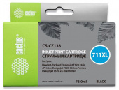 Картридж струйный Cactus CS-CZ133 №711 черный (73мл) для HP DJ T120/T520 от магазина РЭССИ