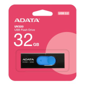 Флеш Диск A-Data 32Gb UV320 AUV320-32G-RBKBL USB3.2 черный от магазина РЭССИ