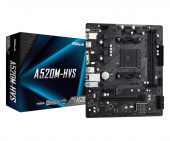 Материнская плата Asrock A520M-HVS Soc-AM4 AMD A520 2xDDR4 mATX AC`97 8ch(7.1) GbLAN RAID+VGA+HDMI от магазина РЭССИ