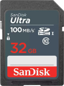 Флеш карта SDHC 32GB Sandisk SDSDUNR-032G-GN3IN Ultra от магазина РЭССИ