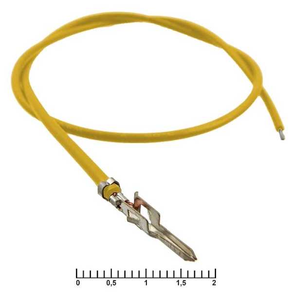 MF-M 4,20 mm AWG20 0,3m yellow от магазина РЭССИ