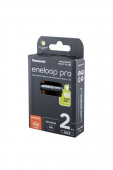 Аккумулятор Panasonic eneloop pro BK-4HCDE/2BE 930мАч AAA BL2 от магазина РЭССИ