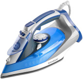 Утюг Endever Delta-217 2400Вт белый/синий от магазина РЭССИ