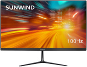 Монитор SunWind 27" SM-27FV222 черный VA LED 16:9 HDMI матовая 250cd 178гр/178гр 1920x1080 100Hz VGA FHD 4.2кг от магазина РЭССИ