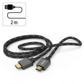 Кабель аудио-видео Hama Ultra High Speed HDMI 8K HDMI (m)/HDMI (m) 2м. Позолоченные контакты серый (уп.:1шт) (00200504) от магазина РЭССИ