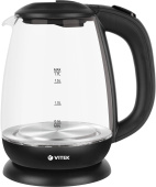 Чайник электрический Vitek VT-7058 1.7л. 2200Вт корпус: стекло от магазина РЭССИ