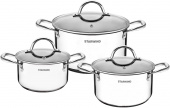 Набор кастрюль Starwind Chef Family 6 предметов (SW-CH1006) от магазина РЭССИ