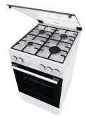 Плита Газовая Gorenje GGI5A21WH белый (стеклянная крышка) реш.сталь от магазина РЭССИ