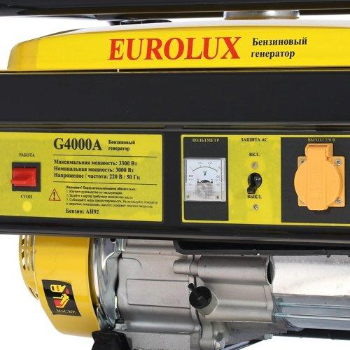 Генератор Eurolux G4000A 3.3кВт от магазина РЭССИ