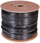 Кабель информационный Rexant 01-0146 кат.5E UTP 4 пары 24AWG PE внешний 305м черный от магазина РЭССИ