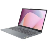 Ноутбук Lenovo IdeaPad Slim 3 15AMN8 Ryzen 5 7520U 16Gb SSD512Gb AMD Radeon 610M 15.6" IPS FHD (1920x1080) noOS grey WiFi BT Cam (82XQ00BCRK) от магазина РЭССИ