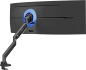 Кронштейн для мониторов Onkron G130 черный 17"-57" макс.27кг настольный поворот и наклон от магазина РЭССИ